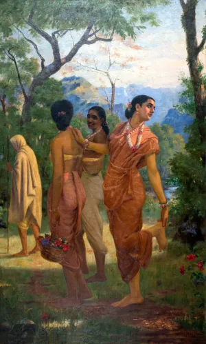 Shakuntala - Looks Of Love - Framed Prints