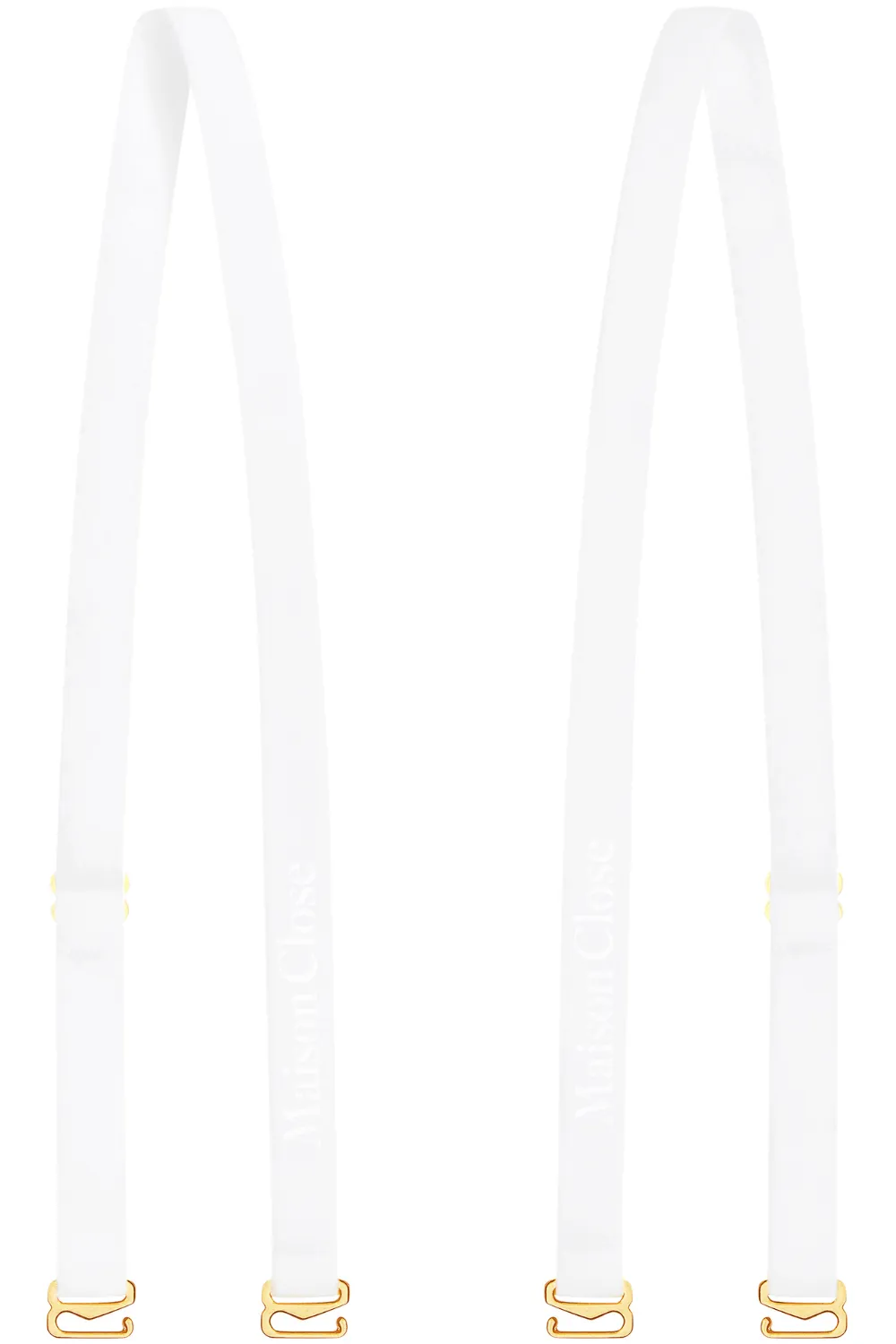 Signature Shoulder Straps White