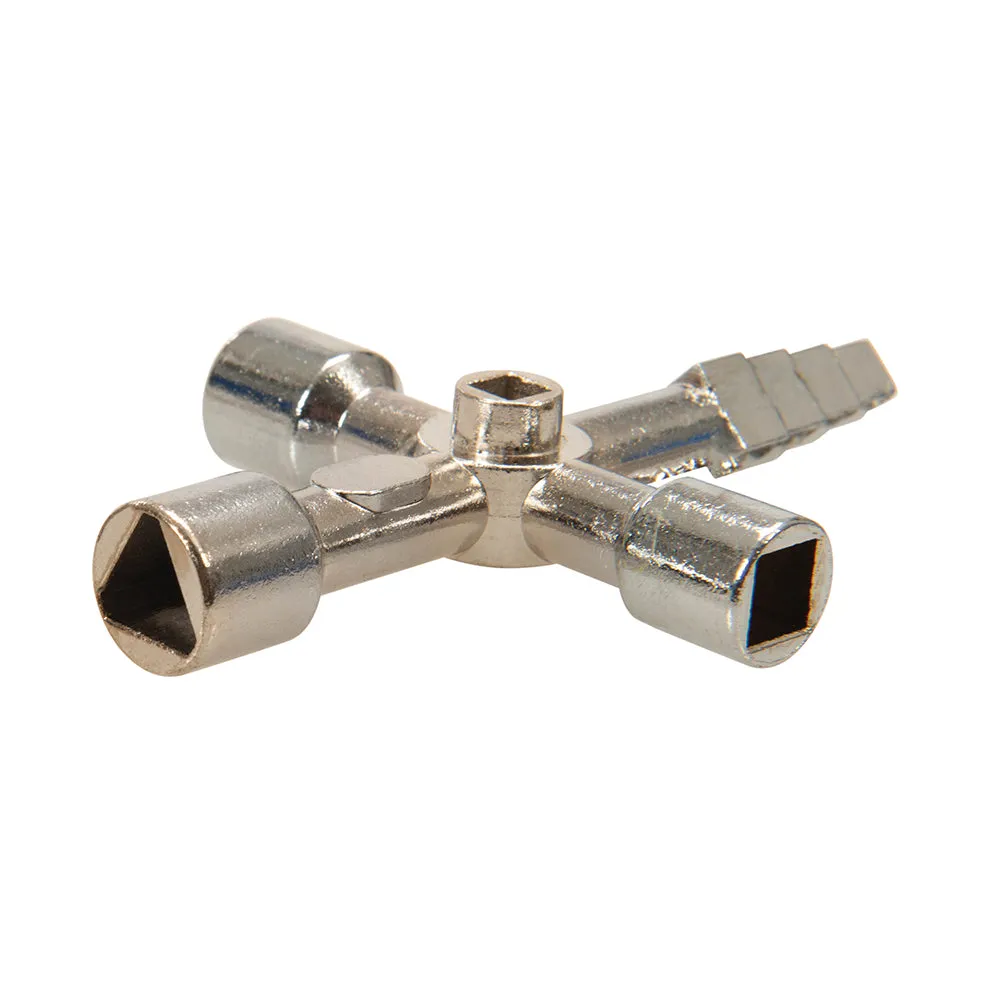 Silverline 960829 Multi-Function Utility Key Slot, Cross, Triangle & Square