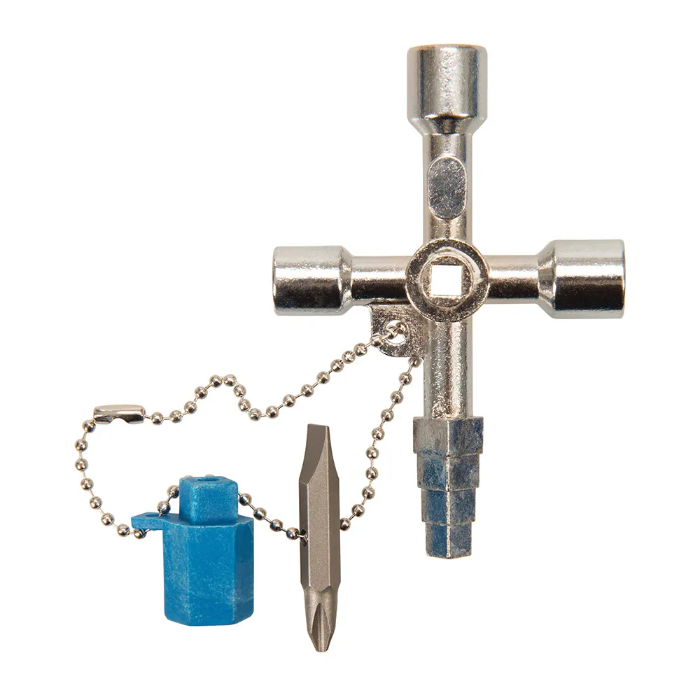 Silverline 960829 Multi-Function Utility Key Slot, Cross, Triangle & Square