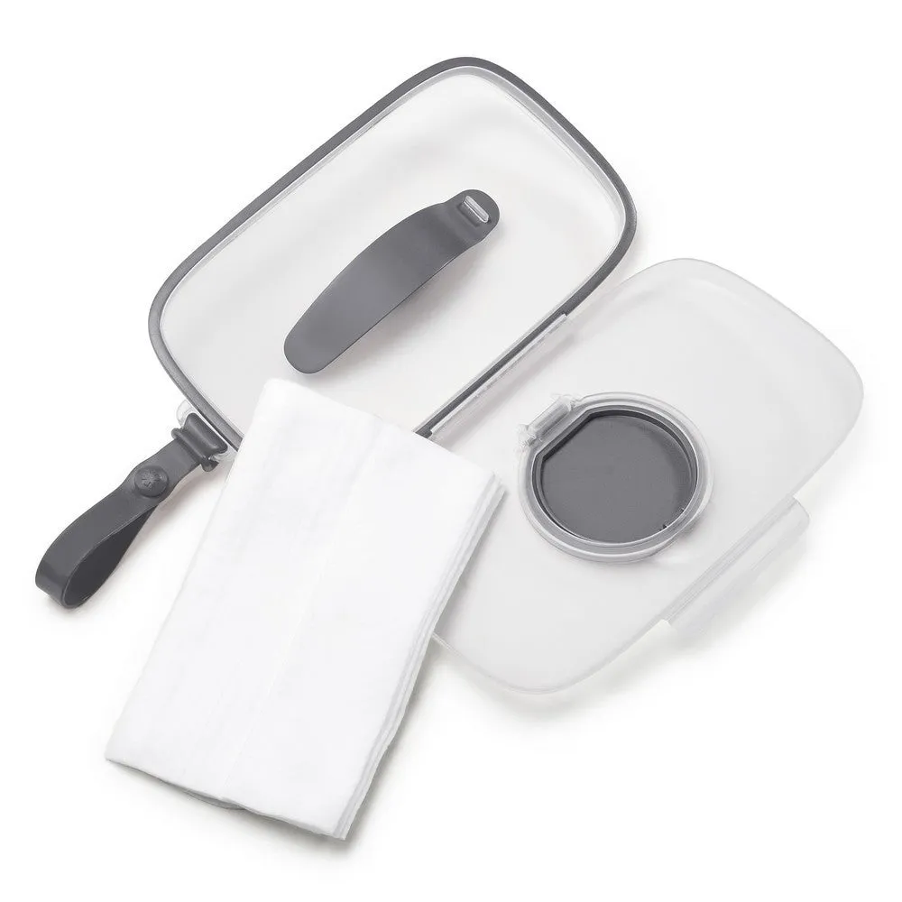 Skip Hop Grab & Go Perfect Seal Wipes Case - Grey