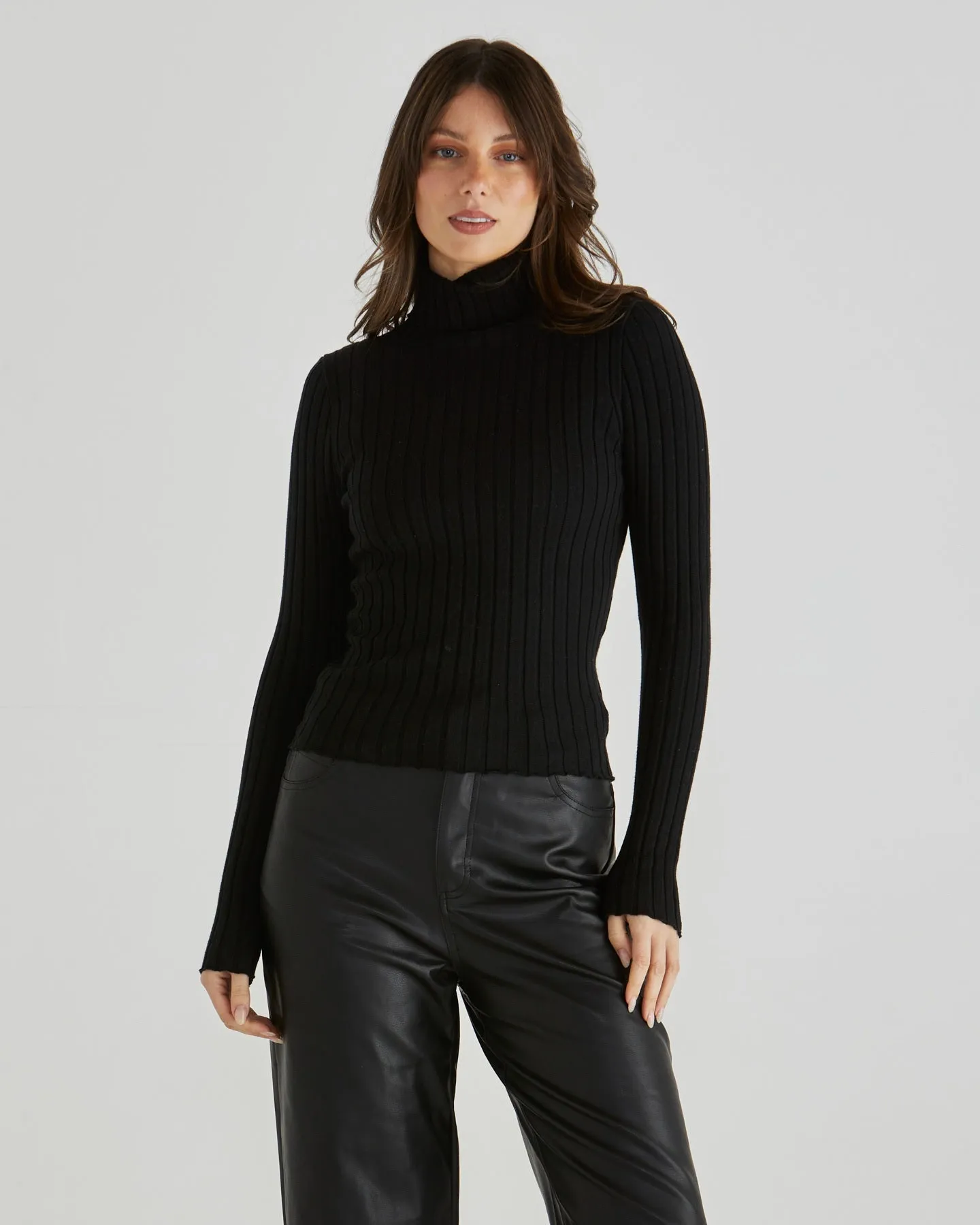 Sola Faux Leather Pant