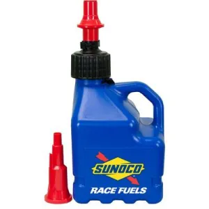 Sunoco 3 Gallon Utility w/ FastFlo Lid & Vehicle Tank Adaptor - Blue