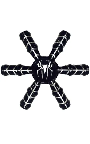 T01-35 Black Spider Six Wings Fidget Spinner with Case #4