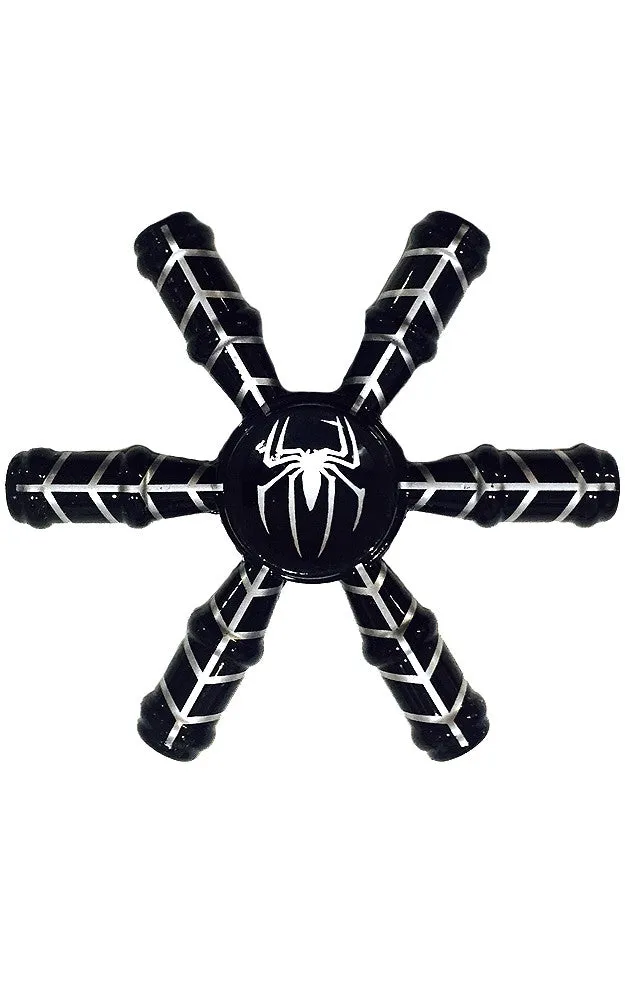 T01-35 Black Spider Six Wings Fidget Spinner with Case #4