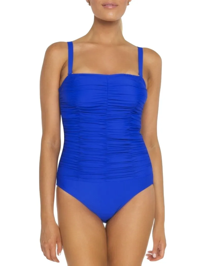 TOGS Gathered Bandeau One Piece 1009
