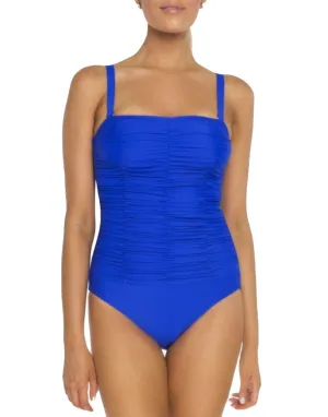 TOGS Gathered Bandeau One Piece 1009