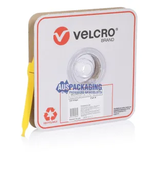 Velcro One-Wrap Strap Yellow 25mm x 200mm (23FA)