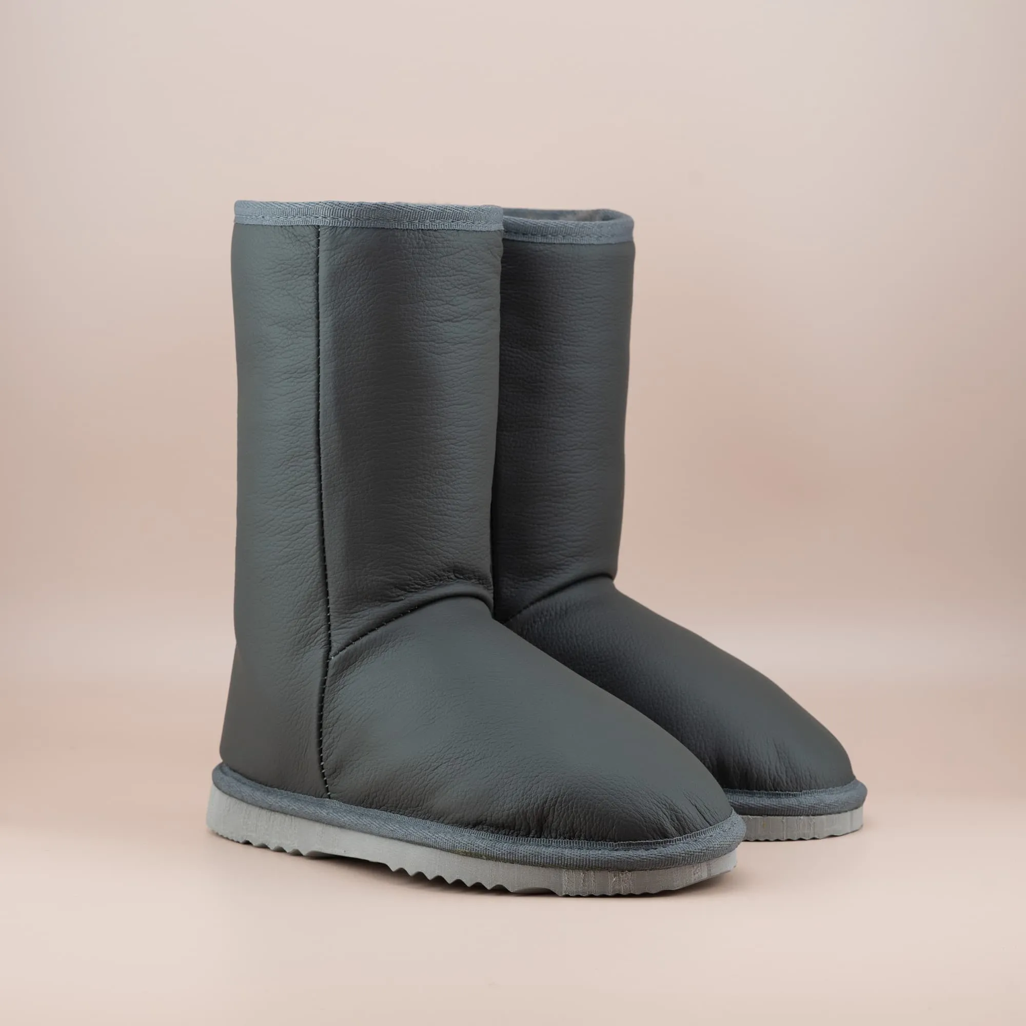 Women's Mid Leather Ugg Boot