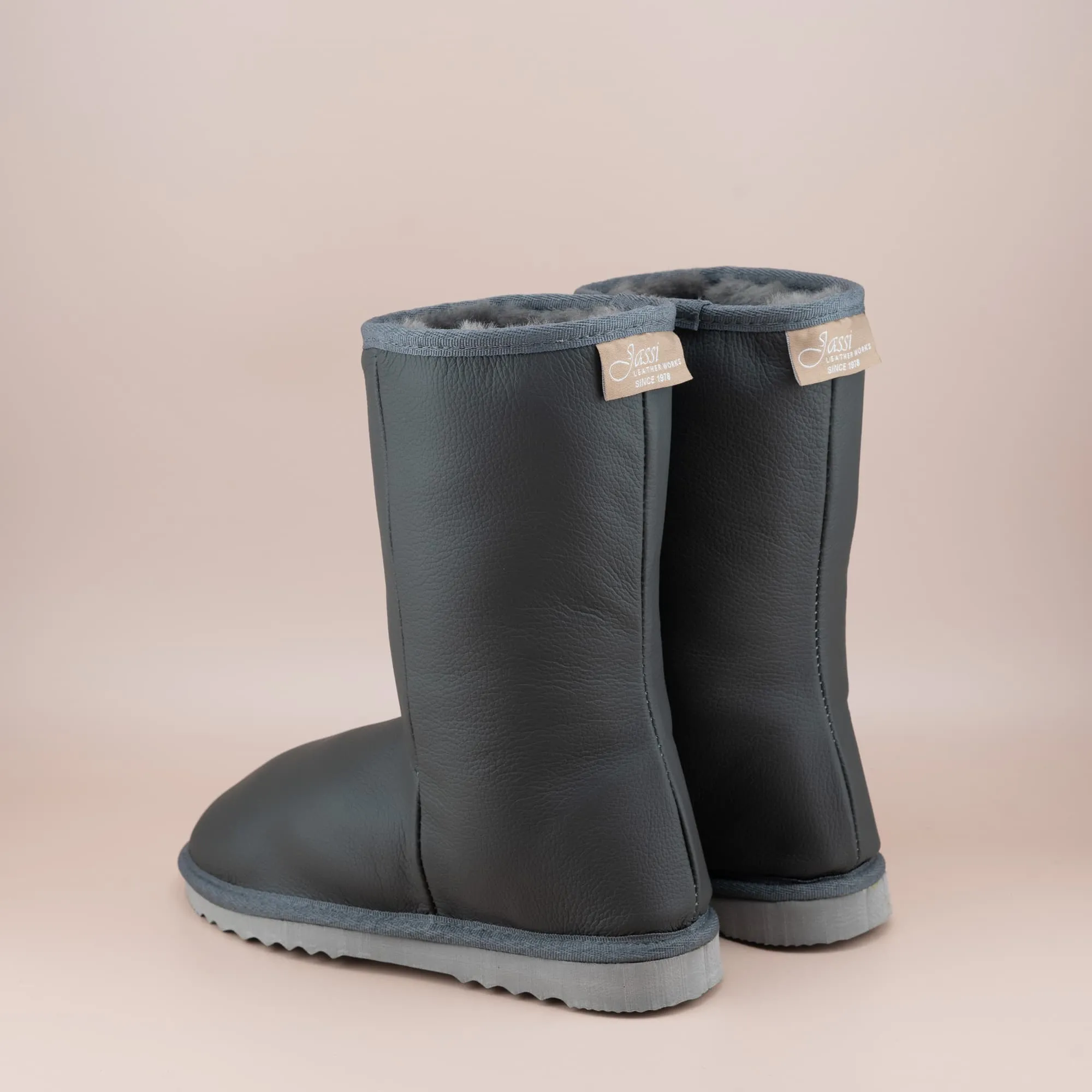 Women's Mid Leather Ugg Boot