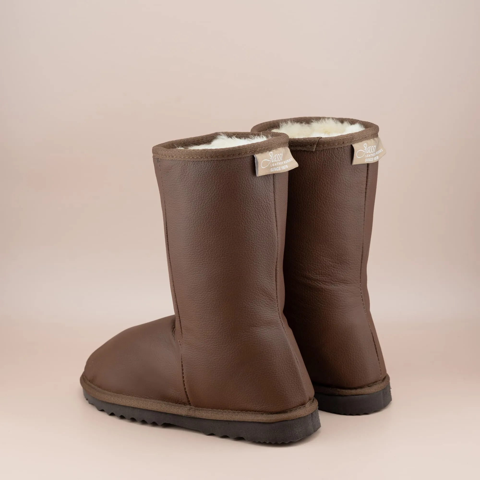Women's Mid Leather Ugg Boot