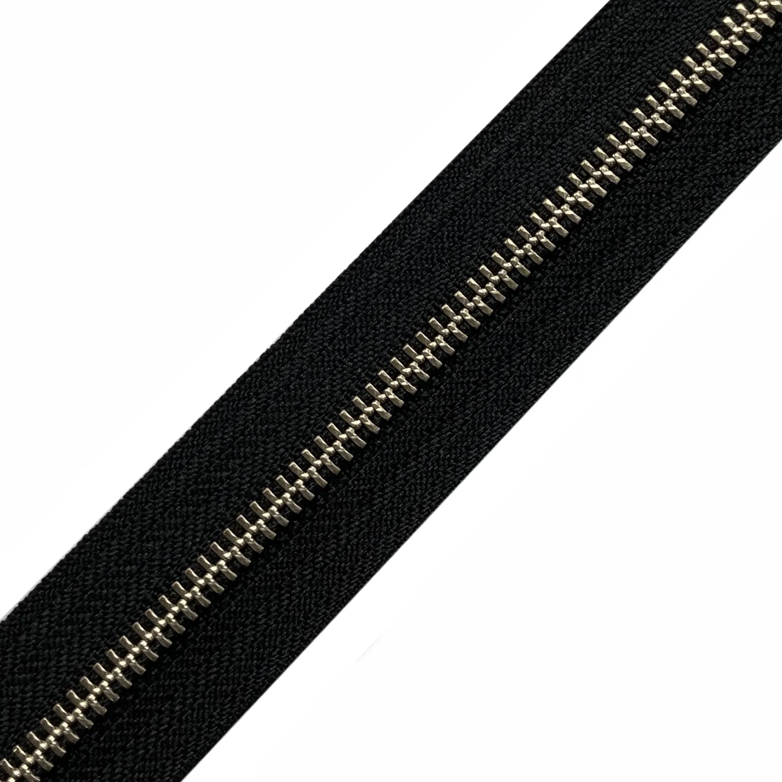 YKK #5 Nickle Zipper - Black (by the yard)